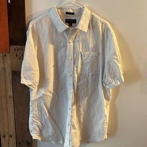 Linen Banana Republic White Shirt